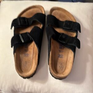 Black Birkenstock size 38.